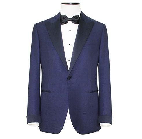 海军蓝 Super 180's 戗驳领礼服